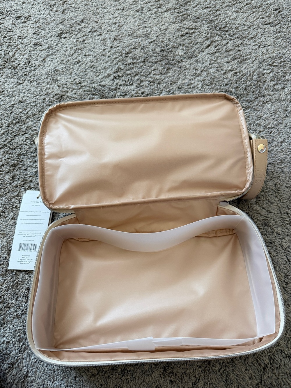 BEIS Cream Canvas and Faux Leather sooo kit - Picture 6 of 6